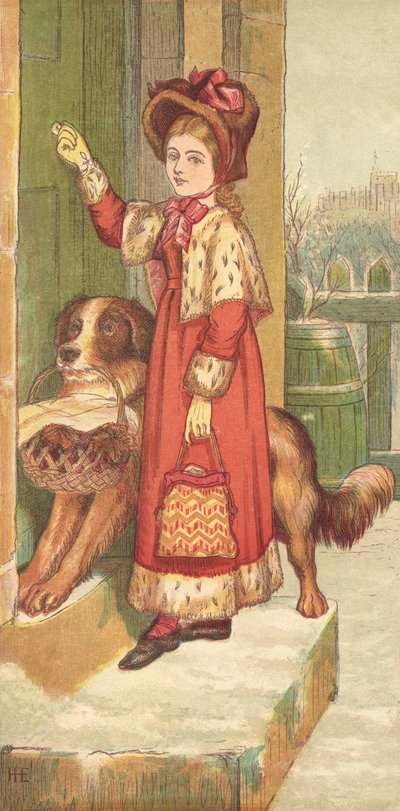 Prinsessens veldedighet (farge litho) av Henry Hetherington Emmerson