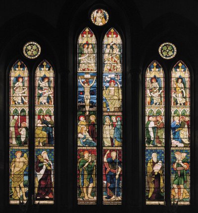 East Window, 1879 (farget glass) av Henry Holiday