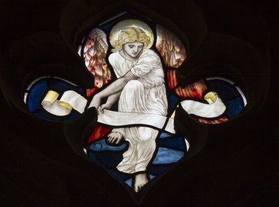 Quatrefoil Tracery, Angel, 1882 av Henry Holiday
