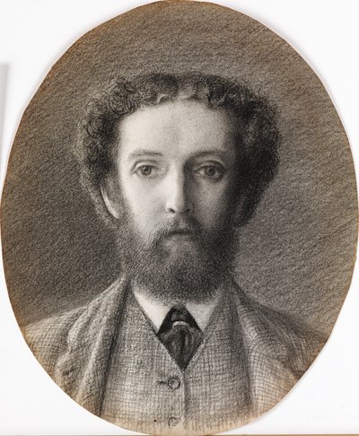Selvportrett av Henry Holiday