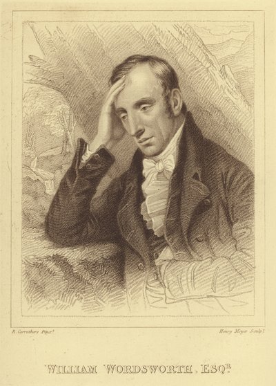 Portrett av William Wordsworth av Henry Hoppner after Meyer