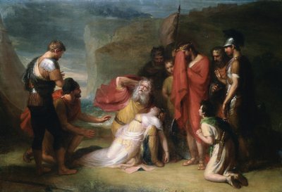 Lear og Cordelia, ca. 1820 av Henry Howard