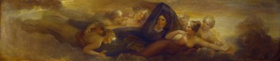 Natt, med Pleiadene, 1834 (olje på mahognipanel) av Henry Howard