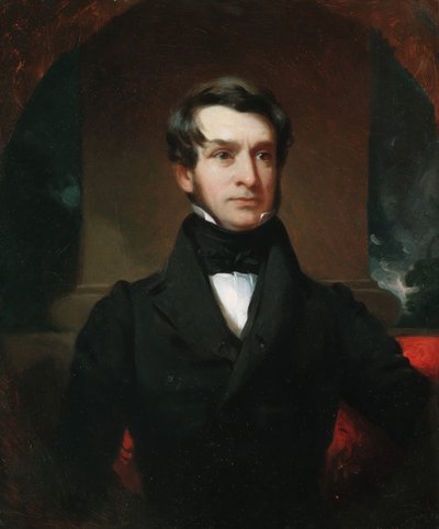 En gentleman fra Wilkes-familien, ca. 1838-40. av Henry Inman