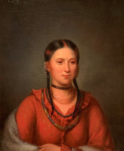 Hayne Hudjihini, Eagle of Delight, 1832-33. av Henry Inman