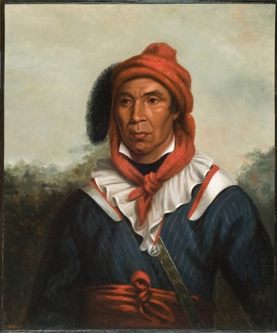 Julcee-Mathla (Seminole), ca. 1831-33 av Henry Inman