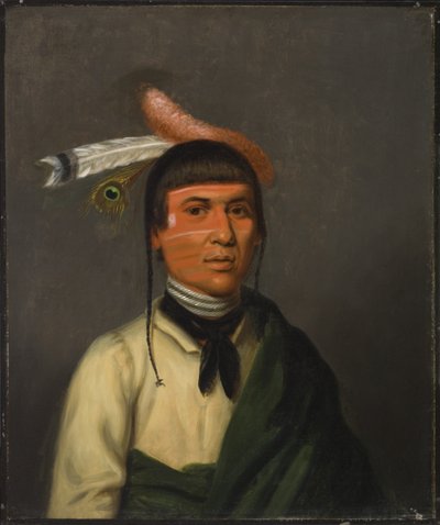No-Tin (Vind), en ojibweleder av Henry Inman
