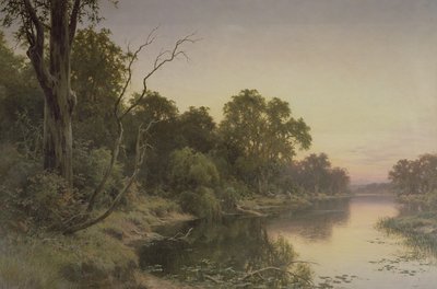 En bakevje av elven Murray av Henry James Johnstone