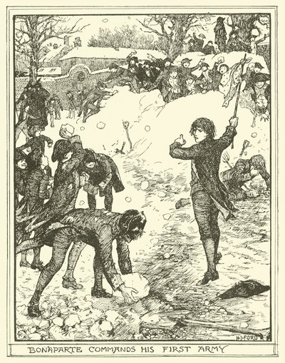 Bonaparte kommanderer sin første hær av Henry Justice Ford