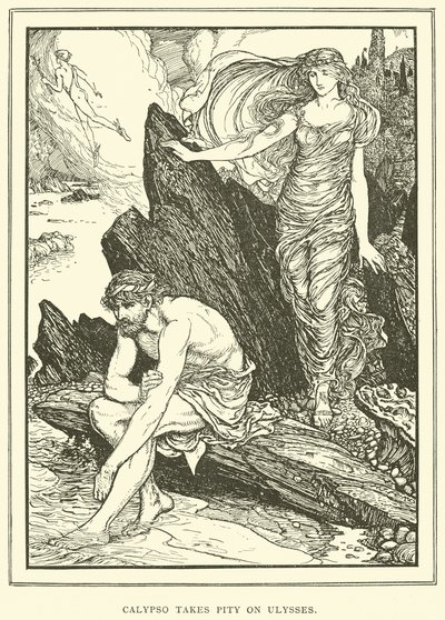 Calypso synes synd på Ulysses av Henry Justice Ford