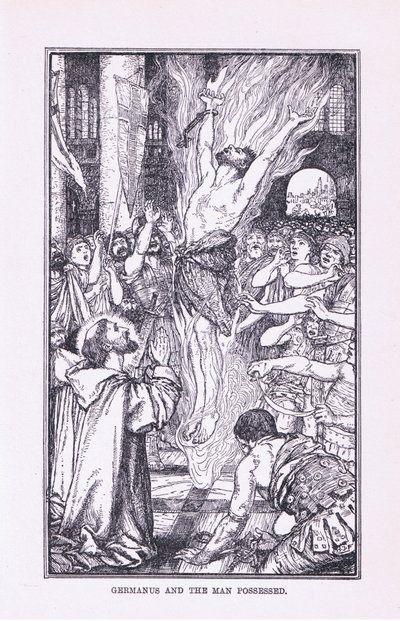 Germanus og den besatte mannen, 1912 av Henry Justice Ford