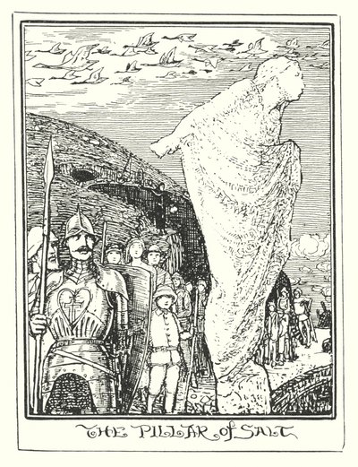 Illustrasjon til Pilegrimsreisen av John Bunyan (lito) av Henry Justice Ford