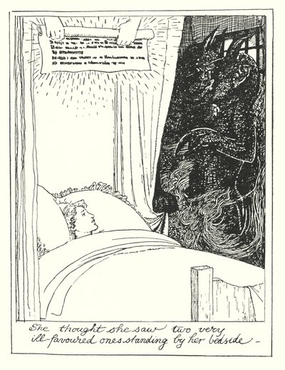 Illustrasjon til Pilegrimsreisen av John Bunyan (lito) av Henry Justice Ford