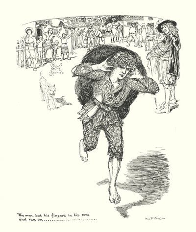 Illustrasjon til Pilegrimsreisen av John Bunyan (lito) av Henry Justice Ford