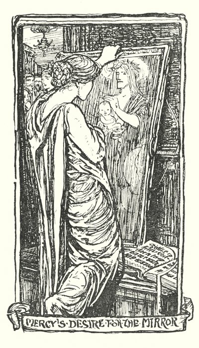 Illustrasjon til Pilegrimsreisen av John Bunyan (lito) av Henry Justice Ford