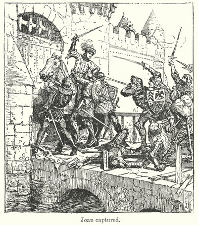 Joan fanget (lito) av Henry Justice Ford