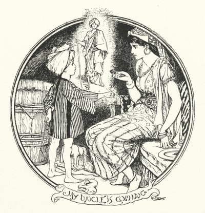 Onkelen min kommer (gravering) av Henry Justice Ford