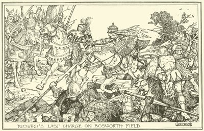 Richards siste anklage på Bosworth Field av Henry Justice Ford
