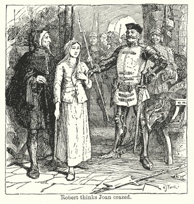 Robert tror Joan er gal (litografi) av Henry Justice Ford