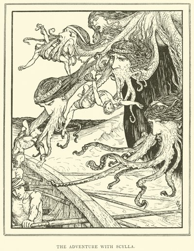 Eventyret med Scylla av Henry Justice Ford