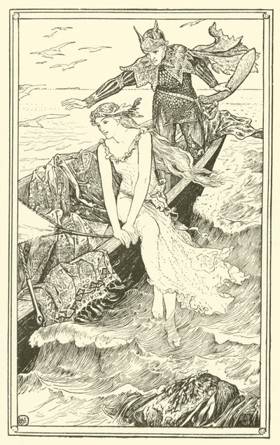 Den gyldne havfrue (gravering) av Henry Justice Ford
