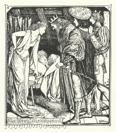 Helten oppdaget (gravering) av Henry Justice Ford