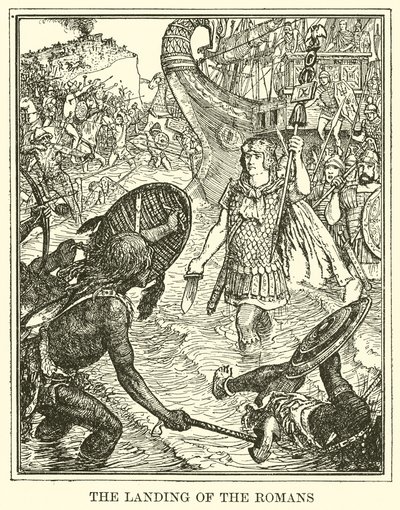 Romernes landgang av Henry Justice Ford