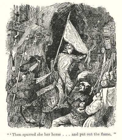 quot;Så sporet hun hesten sin. Og slukket flammenquot; (lito) av Henry Justice Ford