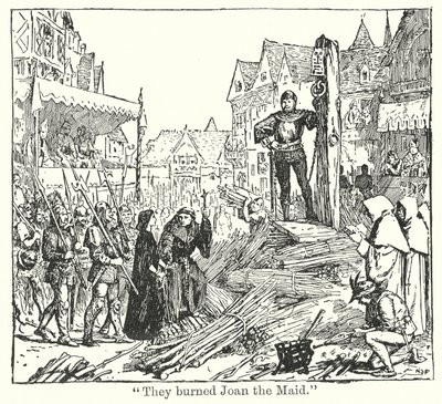quot;De brente Joan the Jomfruquot; (lito) av Henry Justice Ford