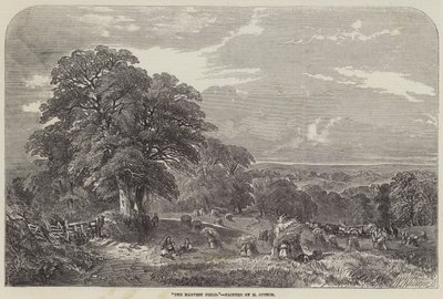 Das Erntefeld von Henry Jutsum