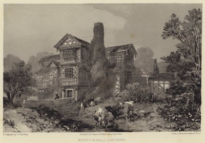 Moreton Hall, Cheshire av Henry Lark Pratt