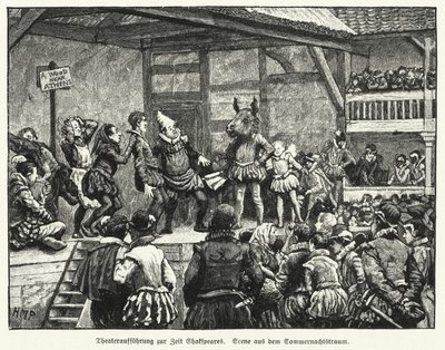 Fremføring av William Shakespeares skuespill A Midsummer Night