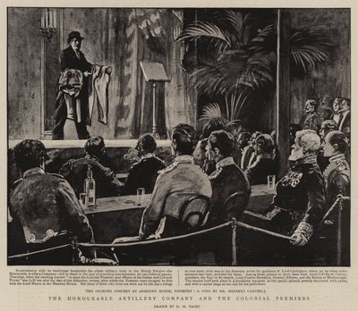 The Honourable Artillery Company og Colonial Premiers av Henry Marriott Paget