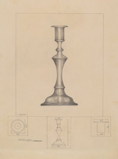 Lysestake av Henry Meyers
