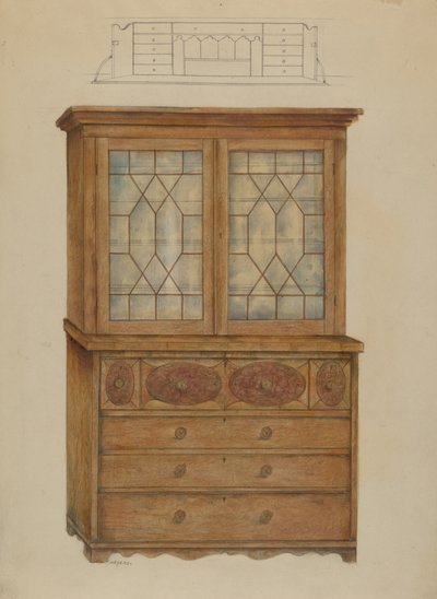 Skrivebord av Henry Meyers