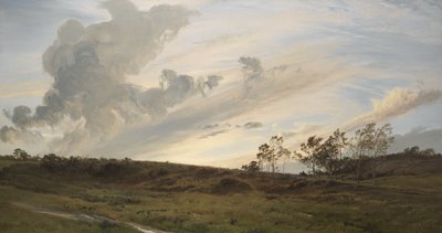 En vill kveld etter regn, Yorkshire av Henry Moore