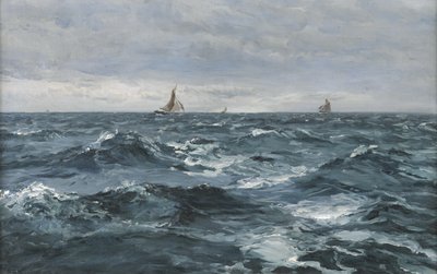 Seile på et røft hav av Henry Moore