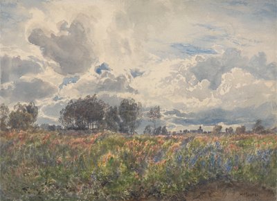 Regnfull juni, Picardie av Henry Moore
