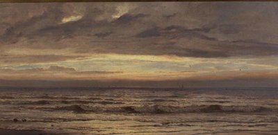 Strandkanten, kveld av Henry Moore