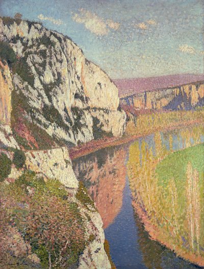 Landskap ved Douellens, 1897 av Henry Moret