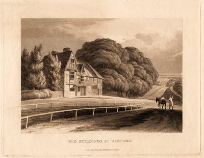 Gamle bygninger i Hastings av Henry Morton