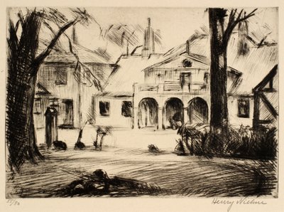 Gamle hus av Henry Nielsen
