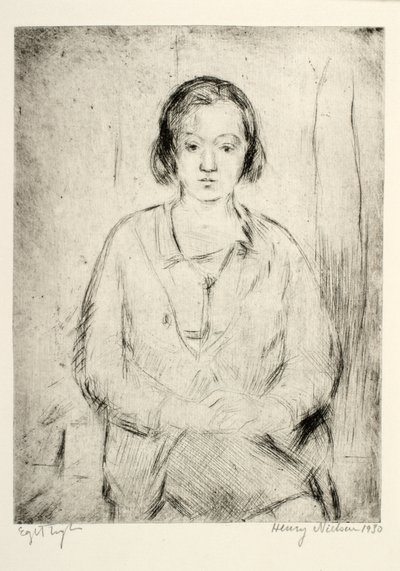 Kunstnerens søster av Henry Nielsen
