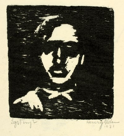 Mannsportrett av Henry Nielsen