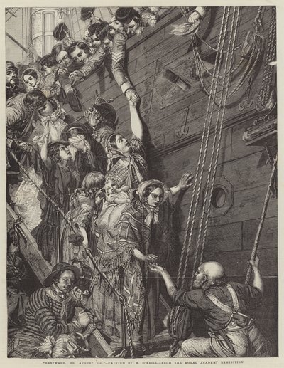 Østover, Ho august 1857 av Henry O