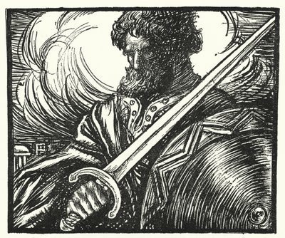 Matthew Arnold-dikt: Alaric at Roma (gravering) av Henry Ospovat