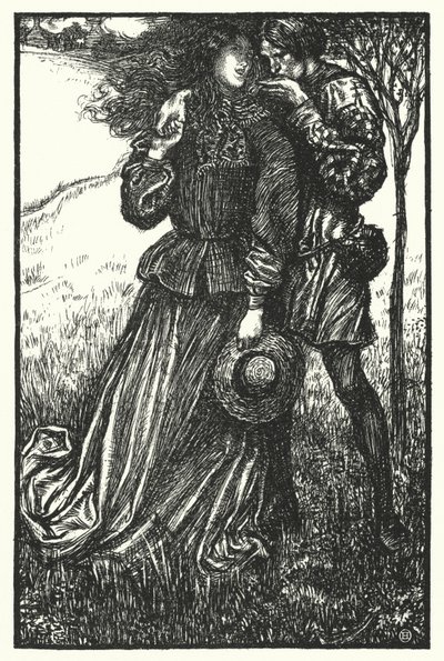 Matthew Arnold-dikt: Trøst (gravering) av Henry Ospovat