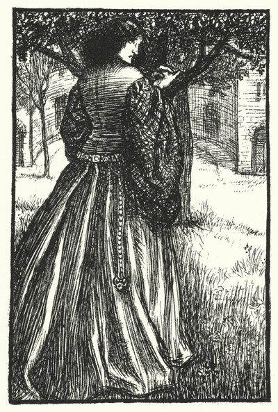 Matthew Arnold-dikt: Tristram og Iseult (gravering) av Henry Ospovat