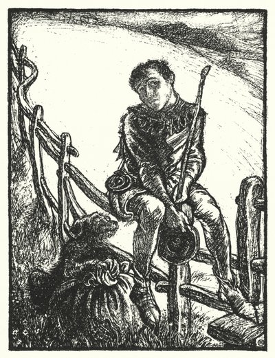 Shakespeare-sang: "A merry heart goes all the day, You sad, tires in mile-a" (litho) av Henry Ospovat