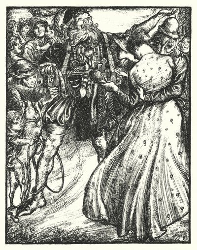 Shakespeare-sang: "Come buy" (litho) av Henry Ospovat
